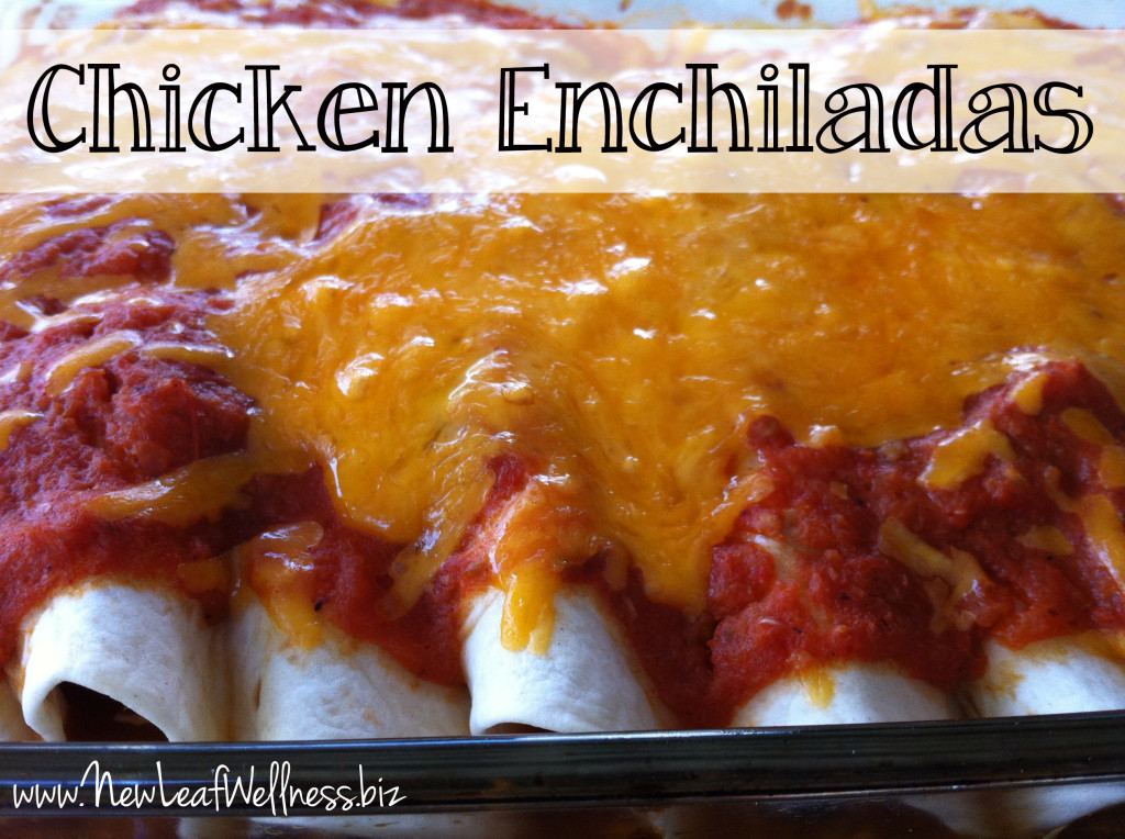 Chicken Enchiladas from @kellymcnelis