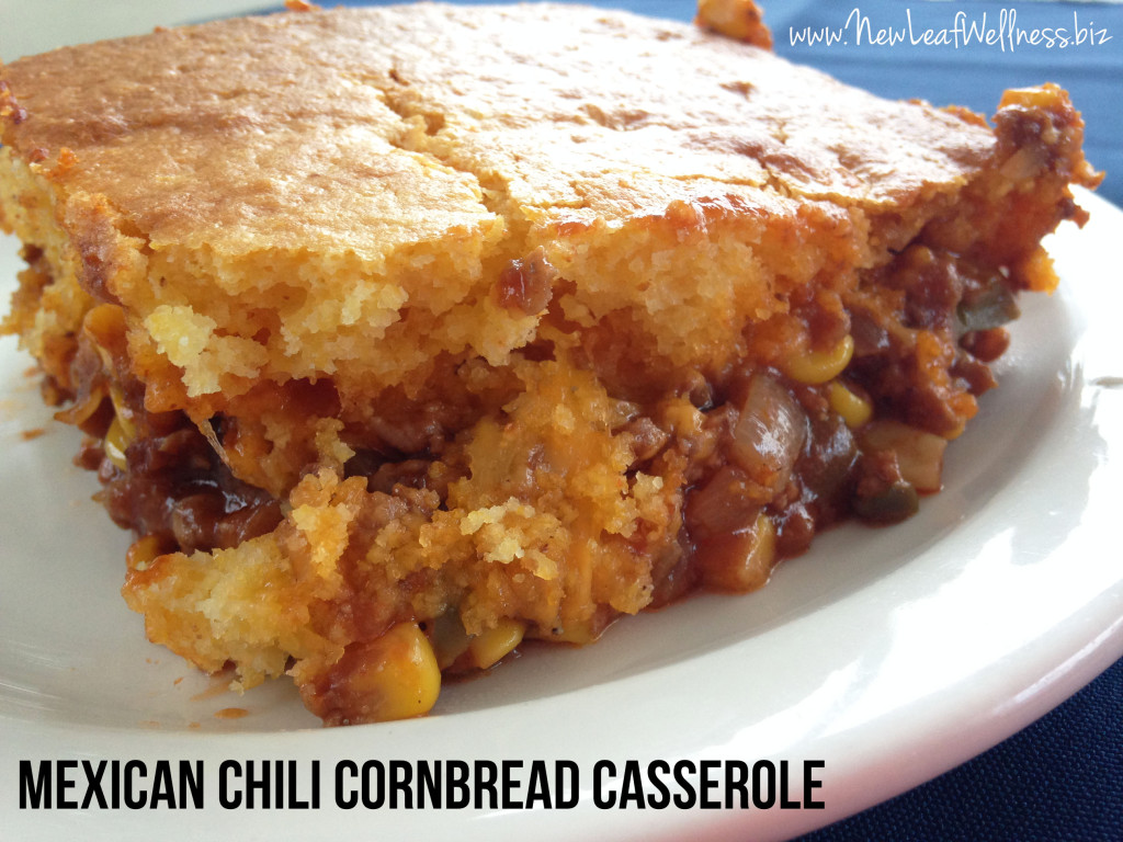 Mexican Chili Cornbread Casserole Recipe