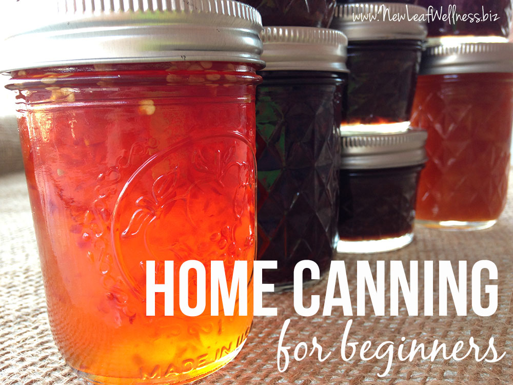 Home canning for beginners The Family Freezer