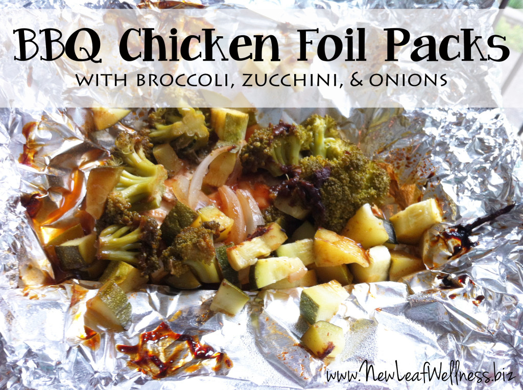 BBQ Chicken Foil Packs from @kellymcnelis