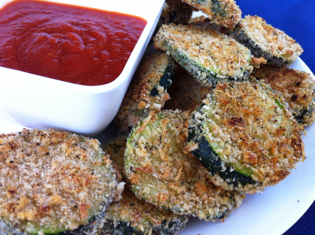 Breaded and Baked Zucchini