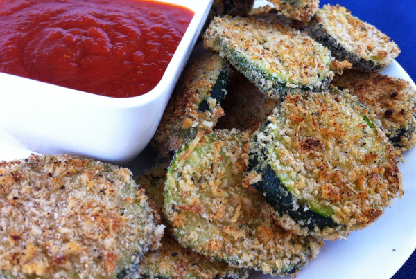 Breaded and Baked Zucchini