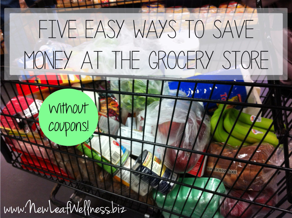 Easy ways to save money at the grocery store