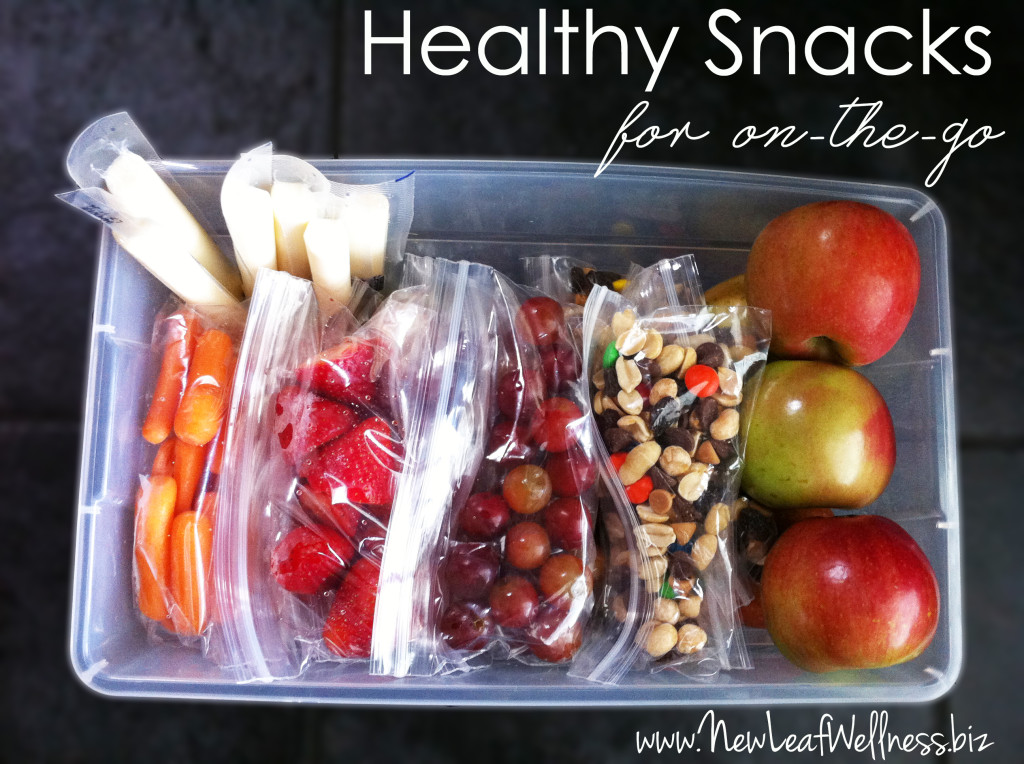 Healthy snacks for on-the-go