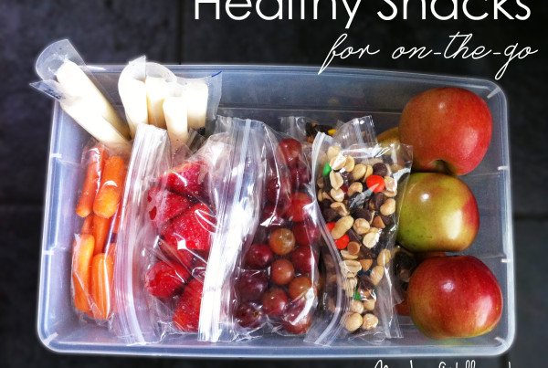 Healthy snacks for on-the-go