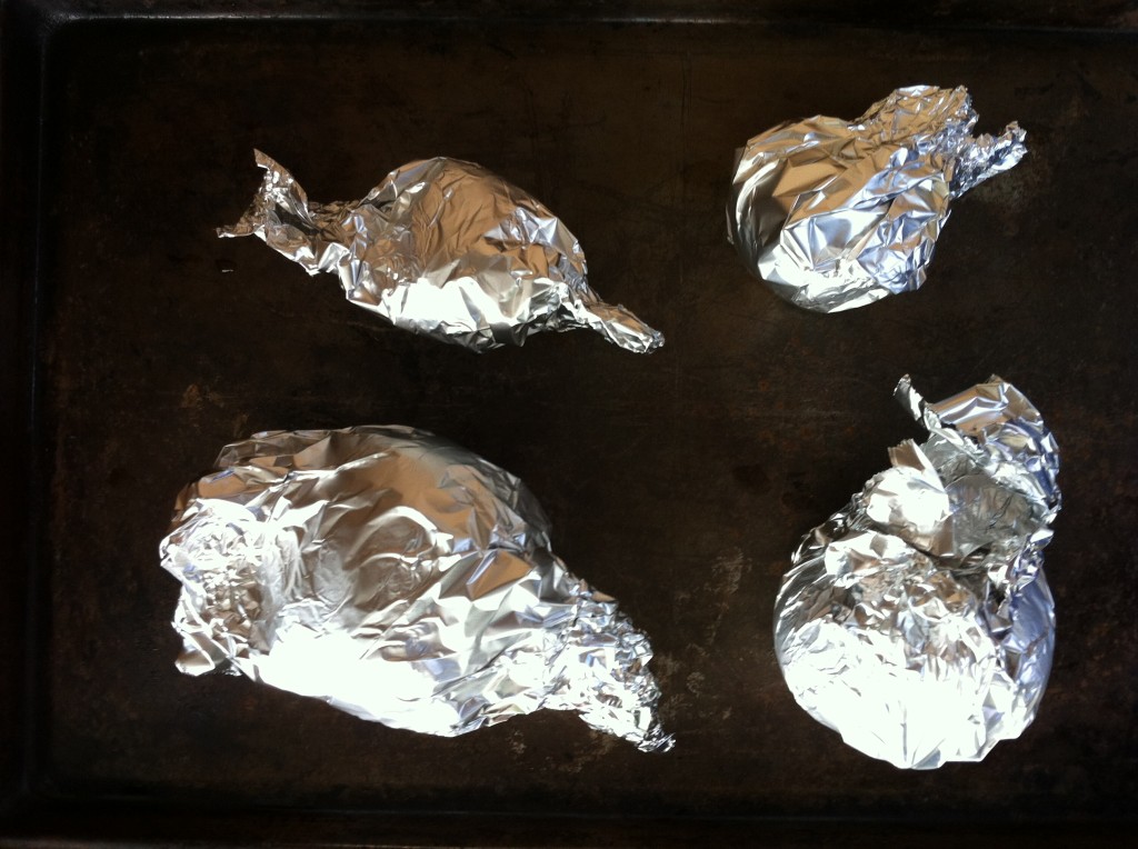 Recipe for roasted beets - foil