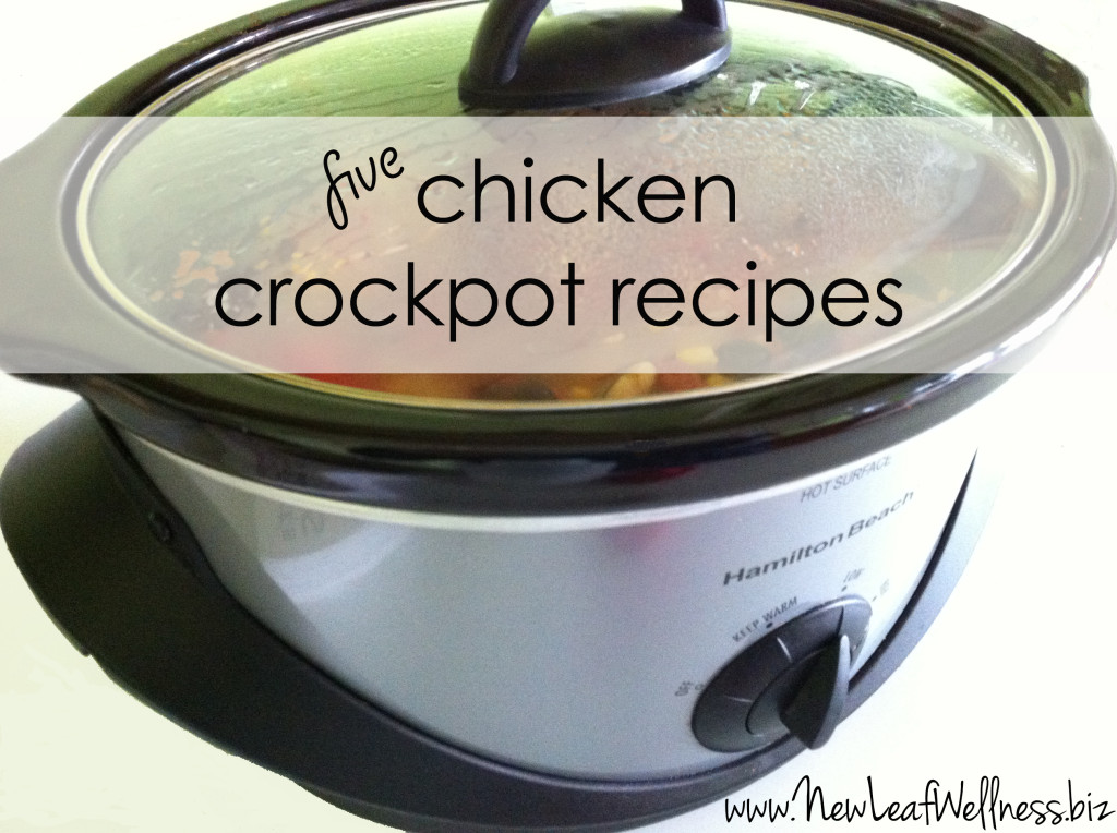 five chicken crockpot recipes