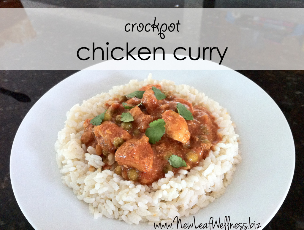 five chicken crockpot recipes - chicken curry