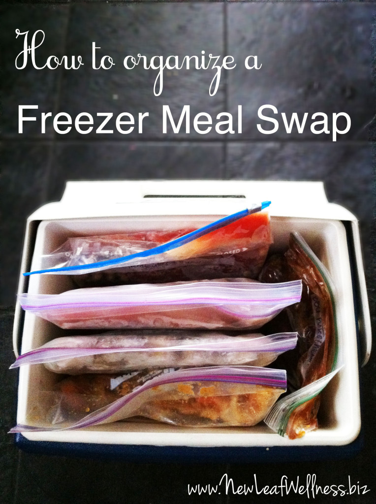 freezer meal swap cooler