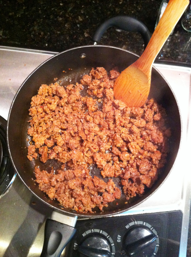 freezer-to-microwave breakfast burritos cooked sausage