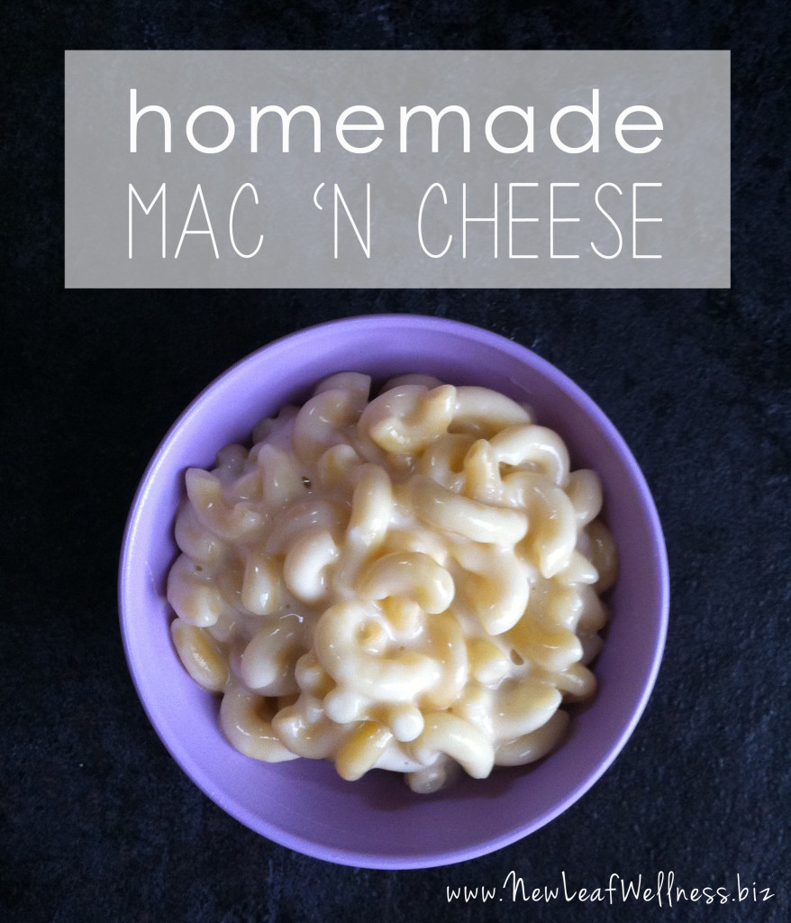 homemade mac n cheese