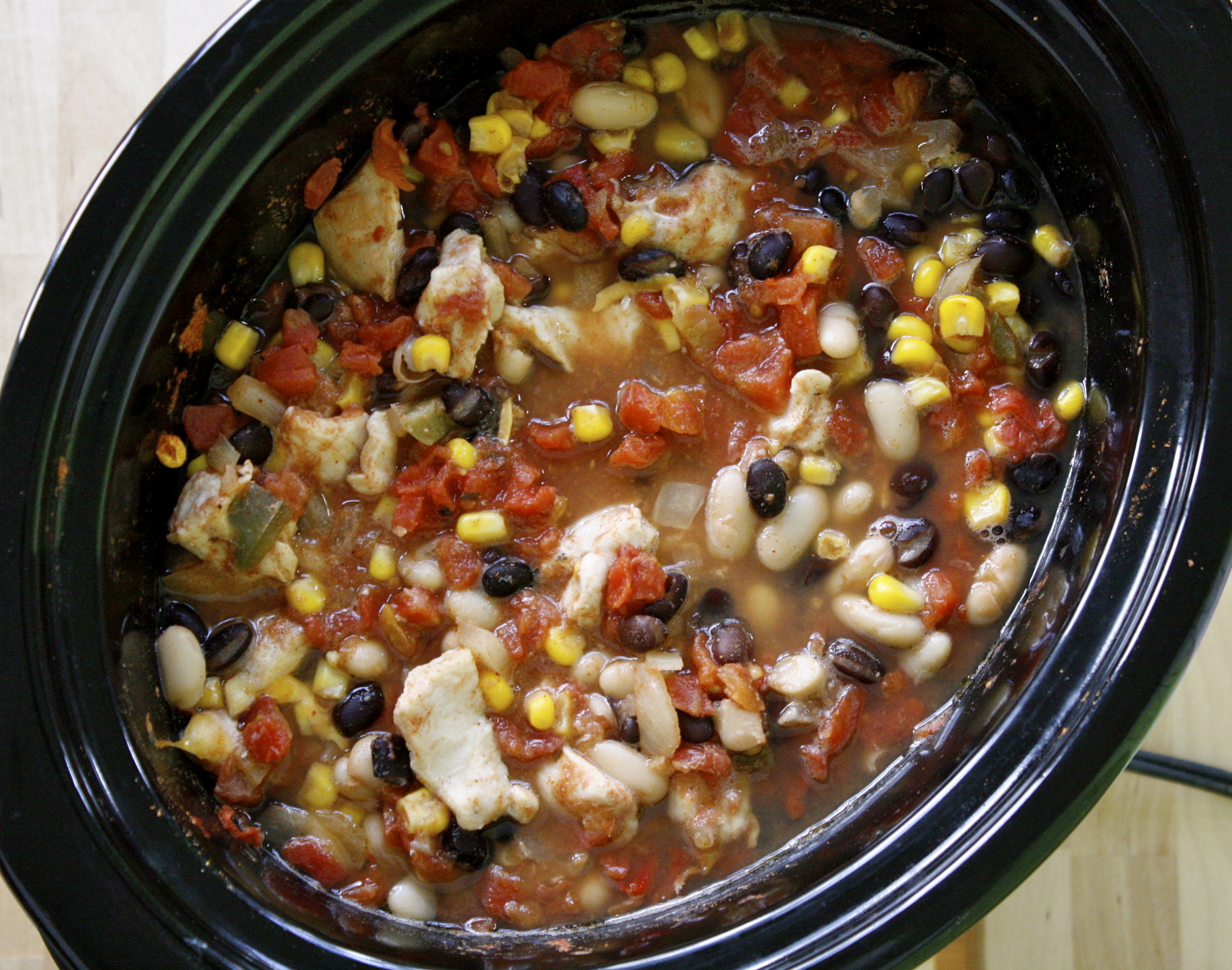 Chicken chili deals recipe slow cooker