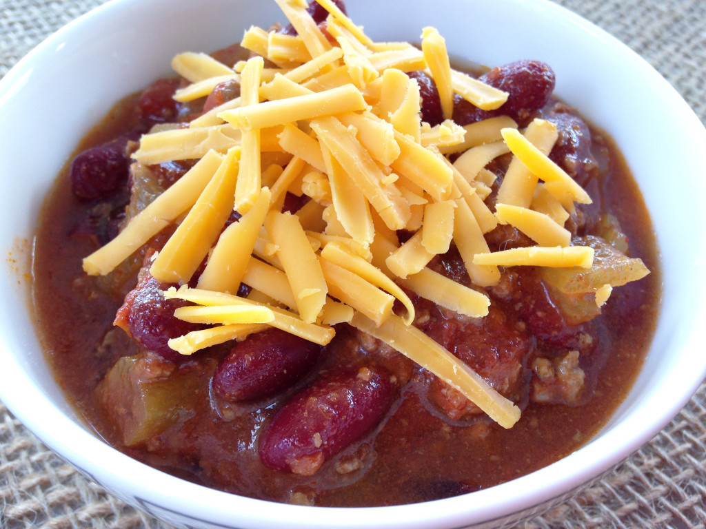 Slow Cooker Beef and Beer Chili