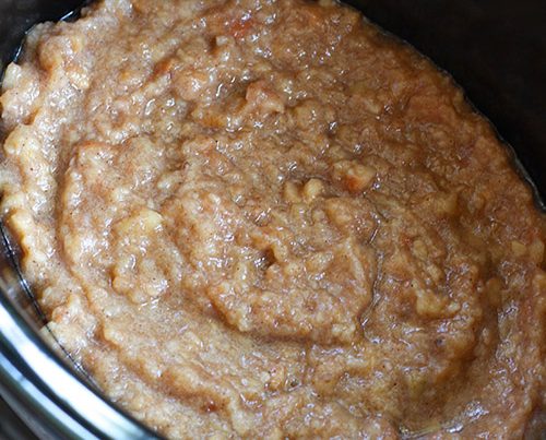 Slow Cooker Cinnamon Applesauce Recipe