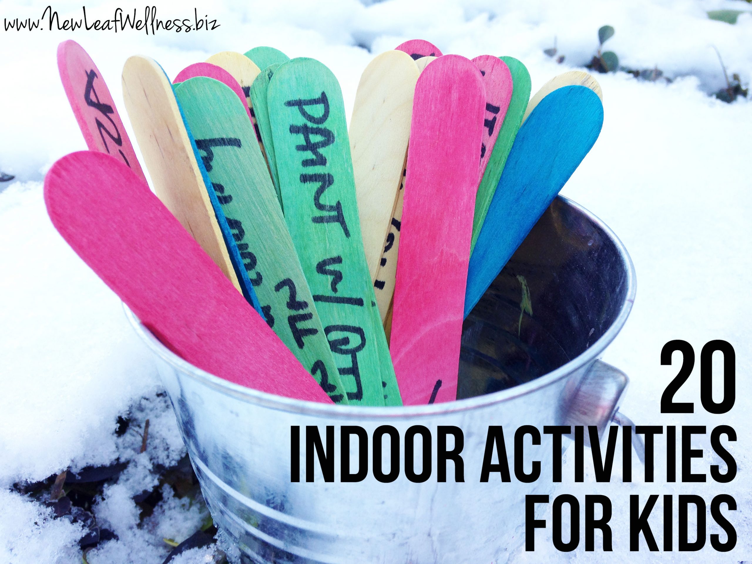 20 Indoor Activities for Kids
