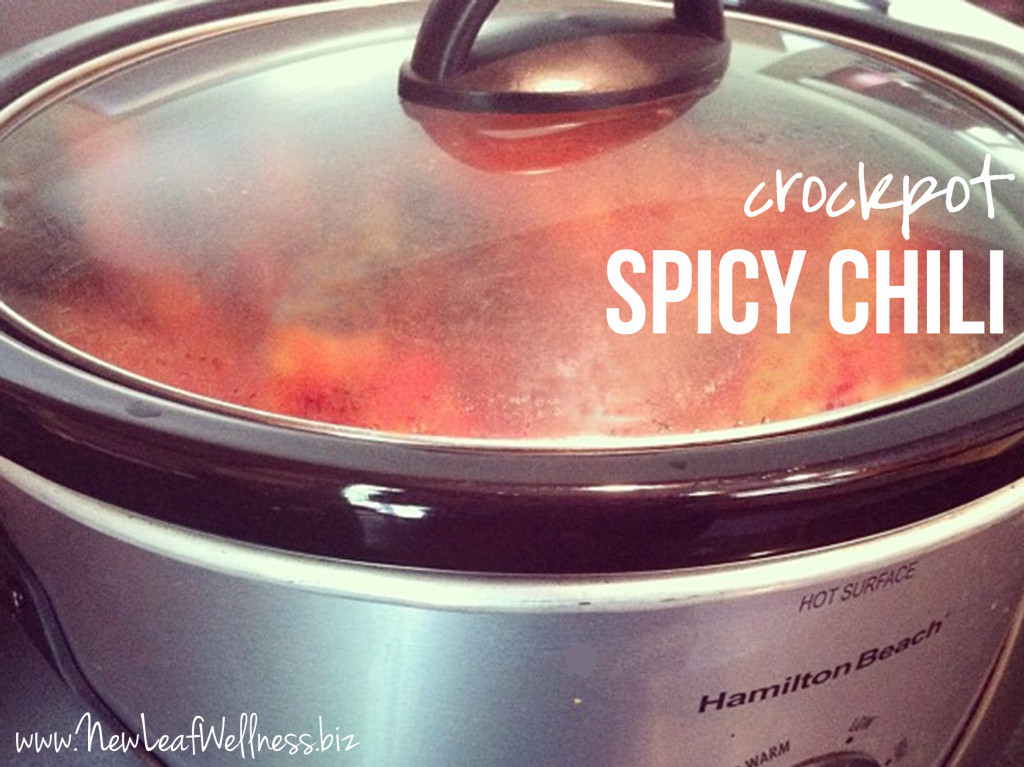 Crockpot Chili Recipes - Spicy Chili