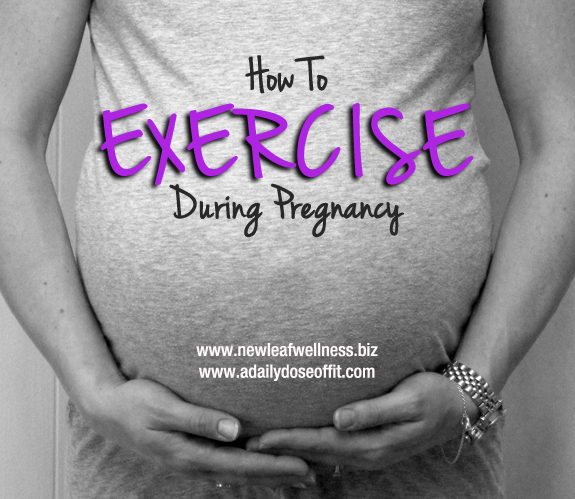 How to exercise safely during pregnancy