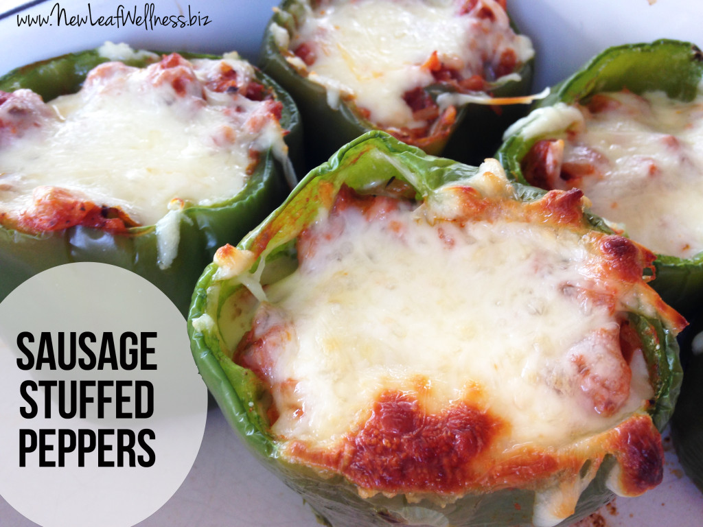 Sausage Stuffed Peppers Recipe