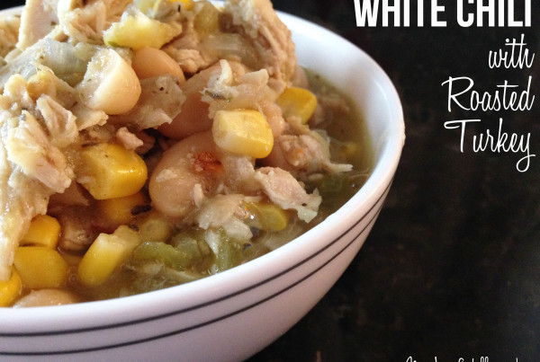 White Chili Recipe with Roasted Turkey