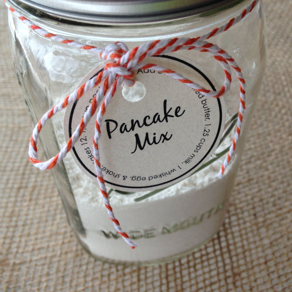 Pancake mix in a jar The Family Freezer