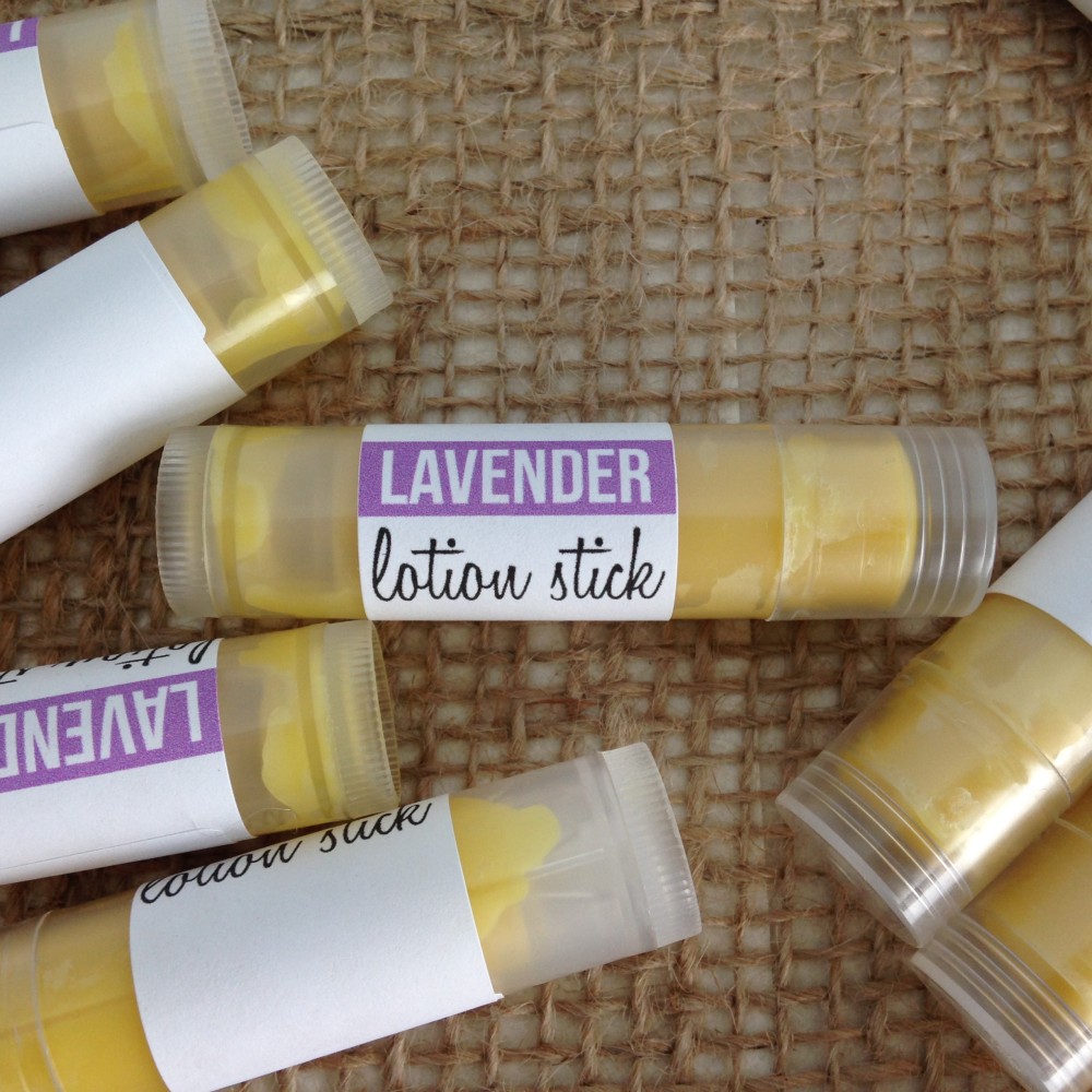 Homemade lavender lotion “sticks” The Family Freezer