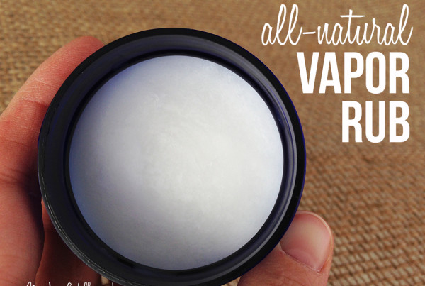 All Natural Vapor Rub