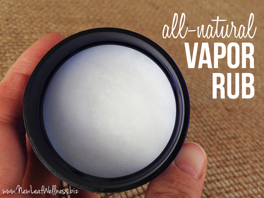 All Natural Vapor Rub