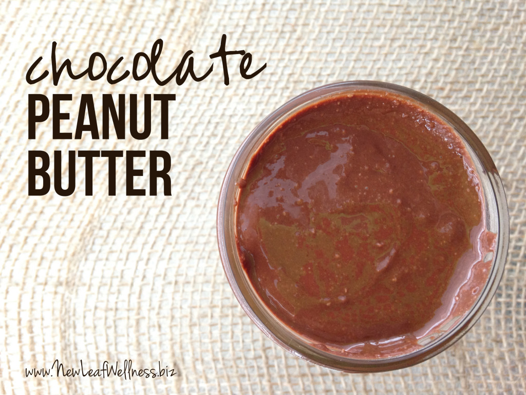Chocolate Natural Peanut Butter Recipe