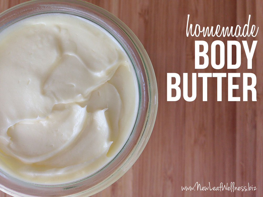 Homemade Body Butter Recipe