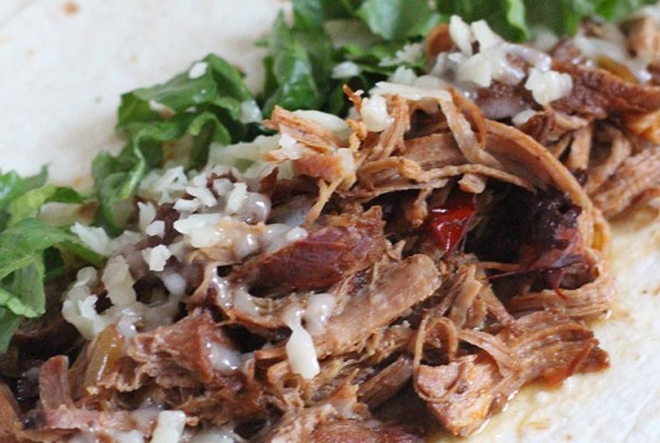 Slow Cooker Dr. Pepper Pork Tacos