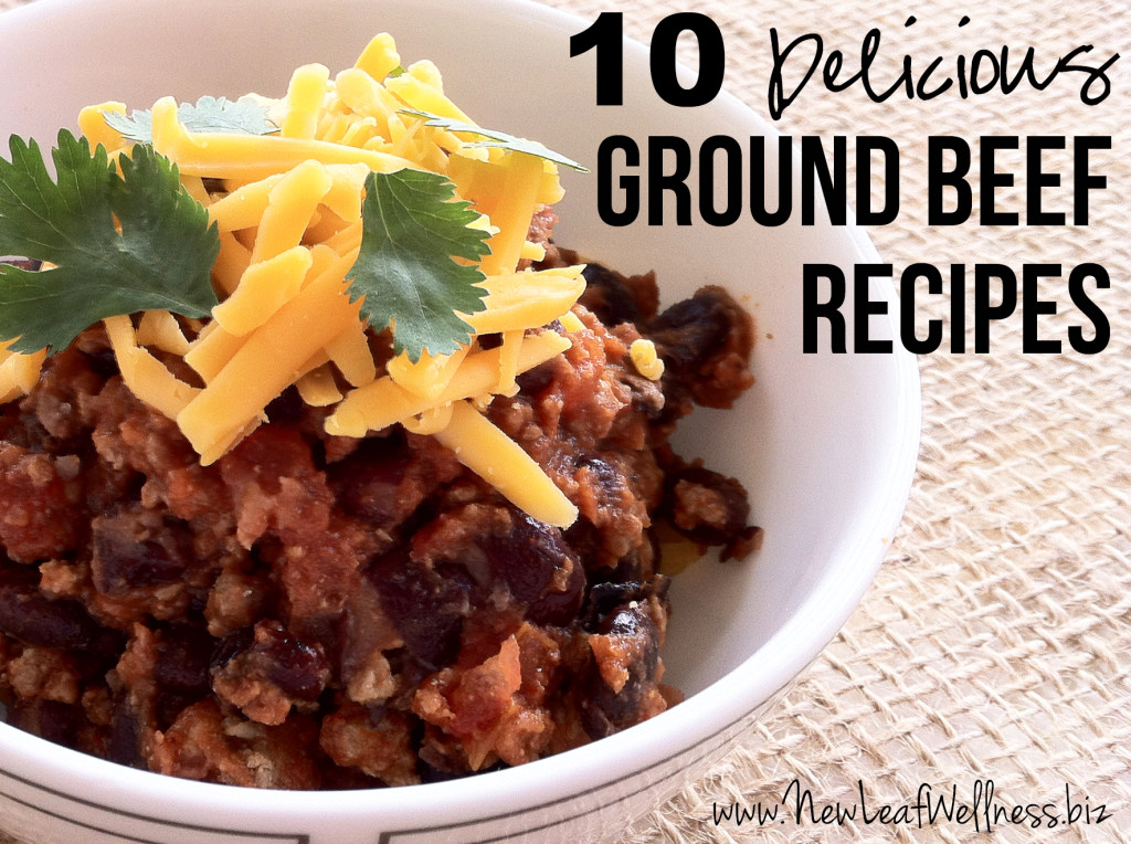 Ten Delicious Ground Beef Recipes