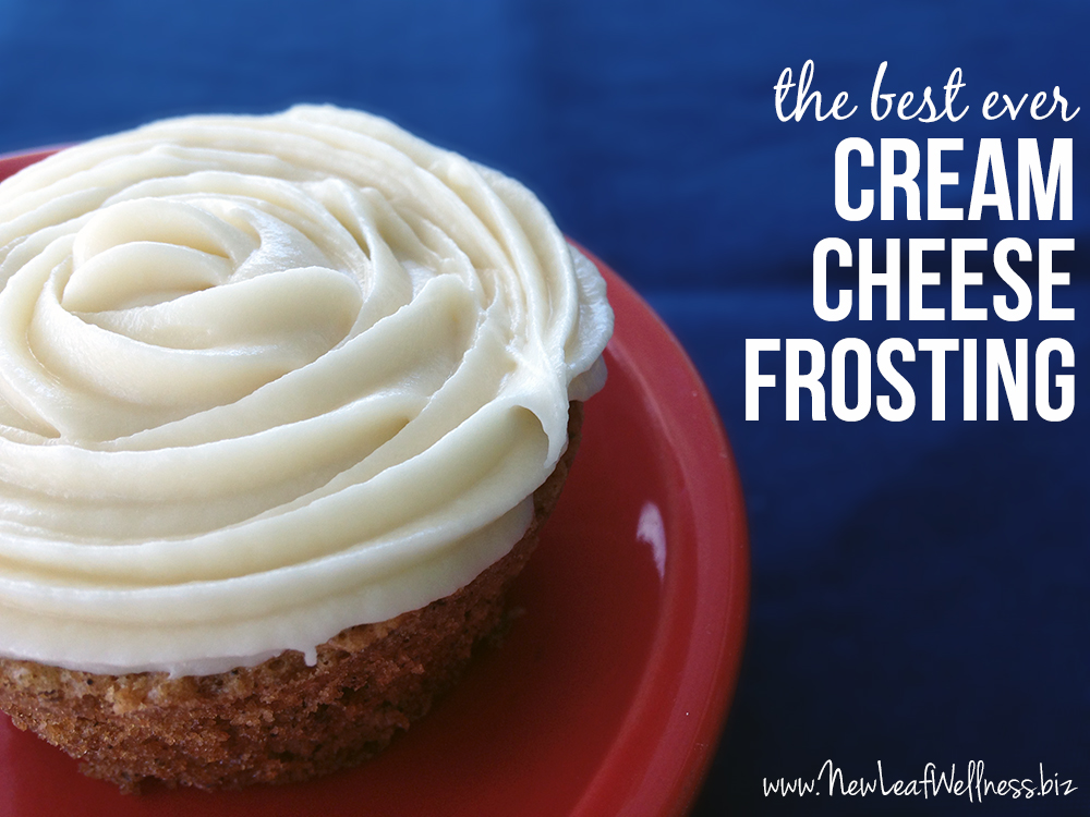 cream cheese frosting recipe