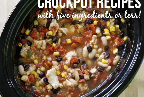 Crockpot Recipes with Five Ingredients or Less