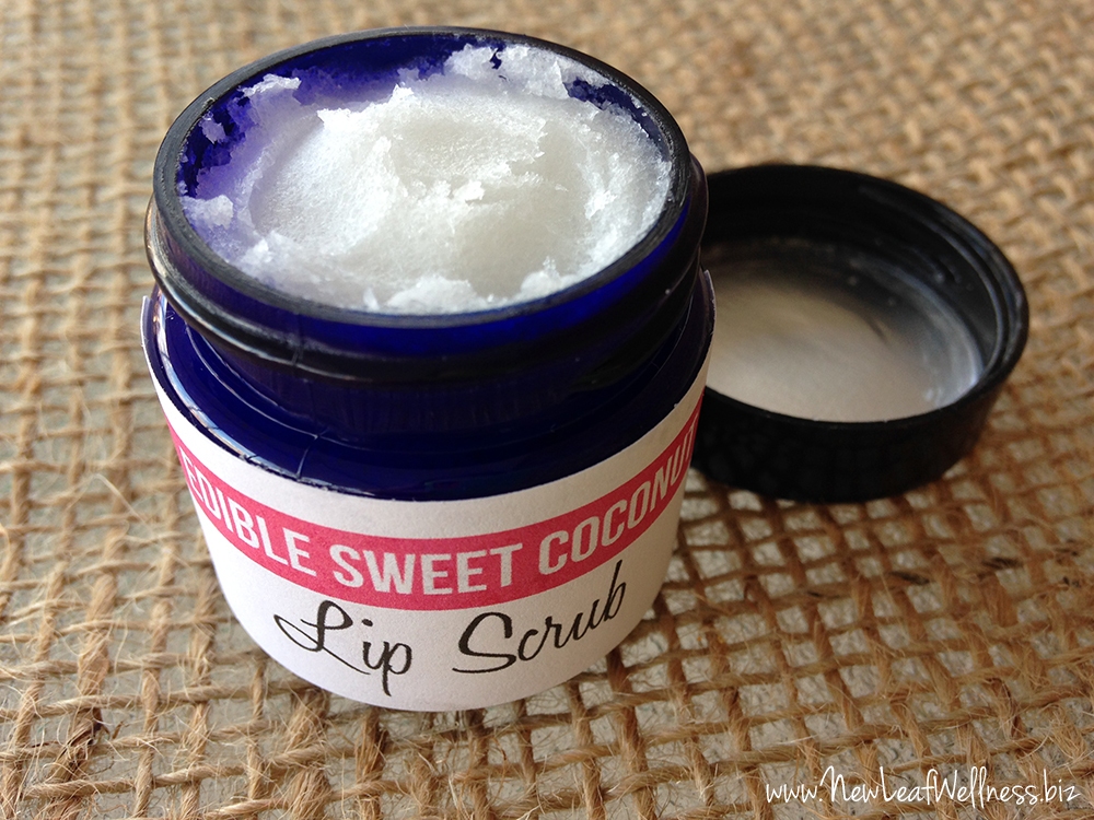 Edible Sweet Coconut Lip Scrub