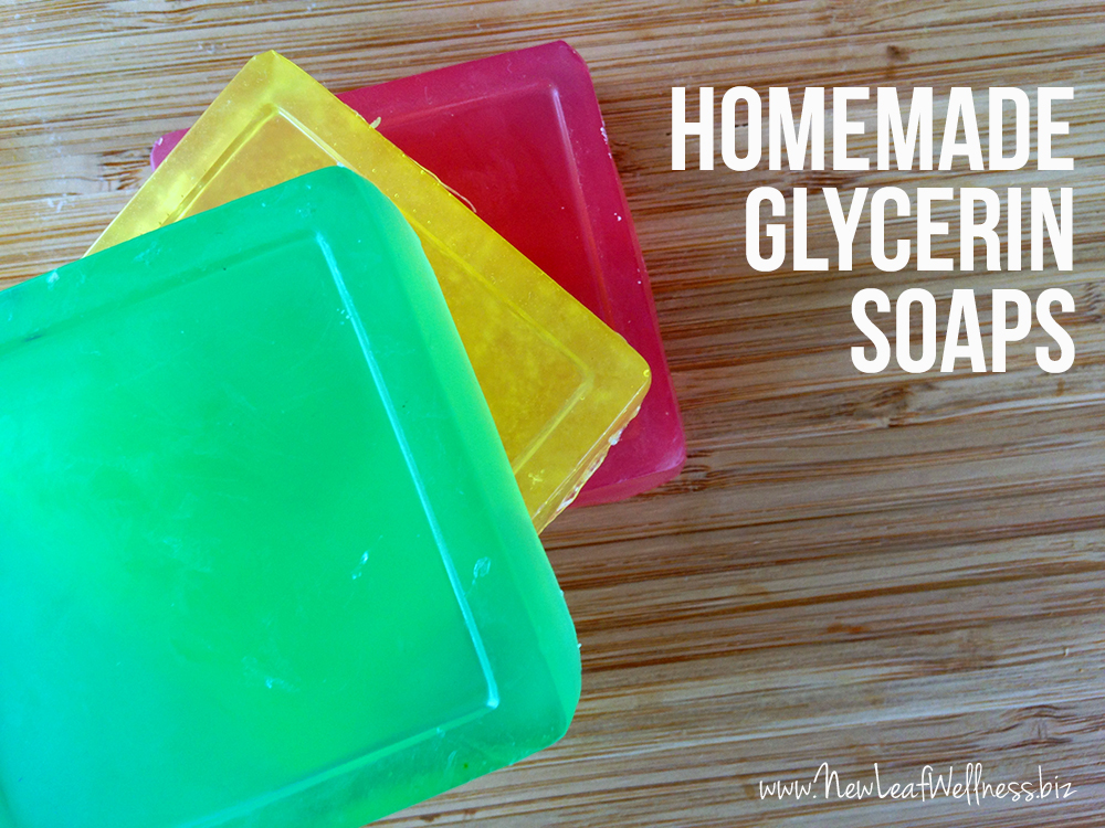 How to make glycerin soap