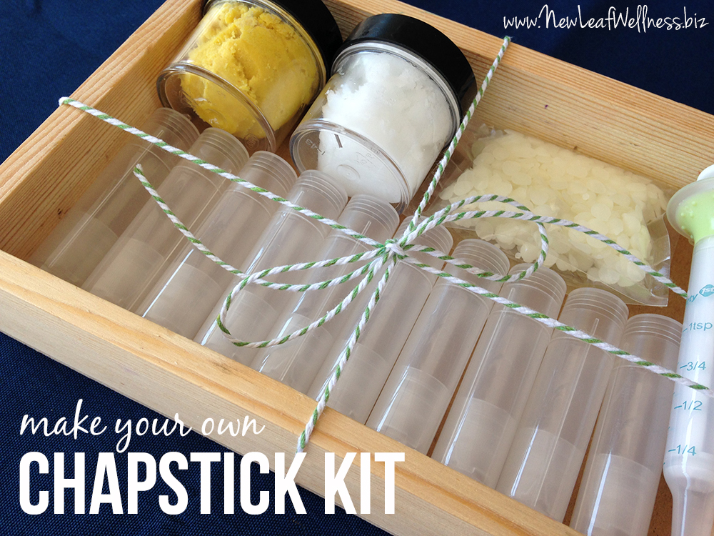 Make your own chapstick kit giveaway
