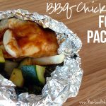 BBQ chicken foil packs 