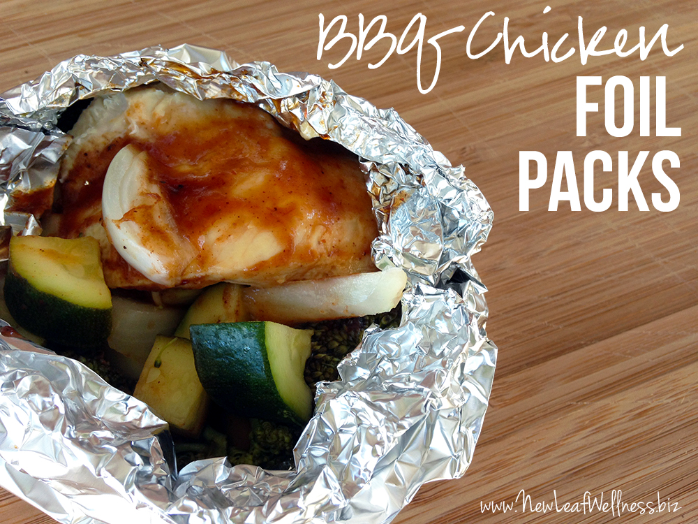 BBQ Chicken Foil Packets • Salt & Lavender