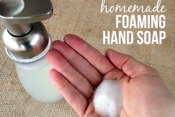 How to make foaming handsoap