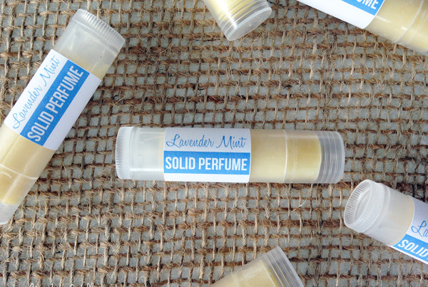 How to make solid perfume sticks