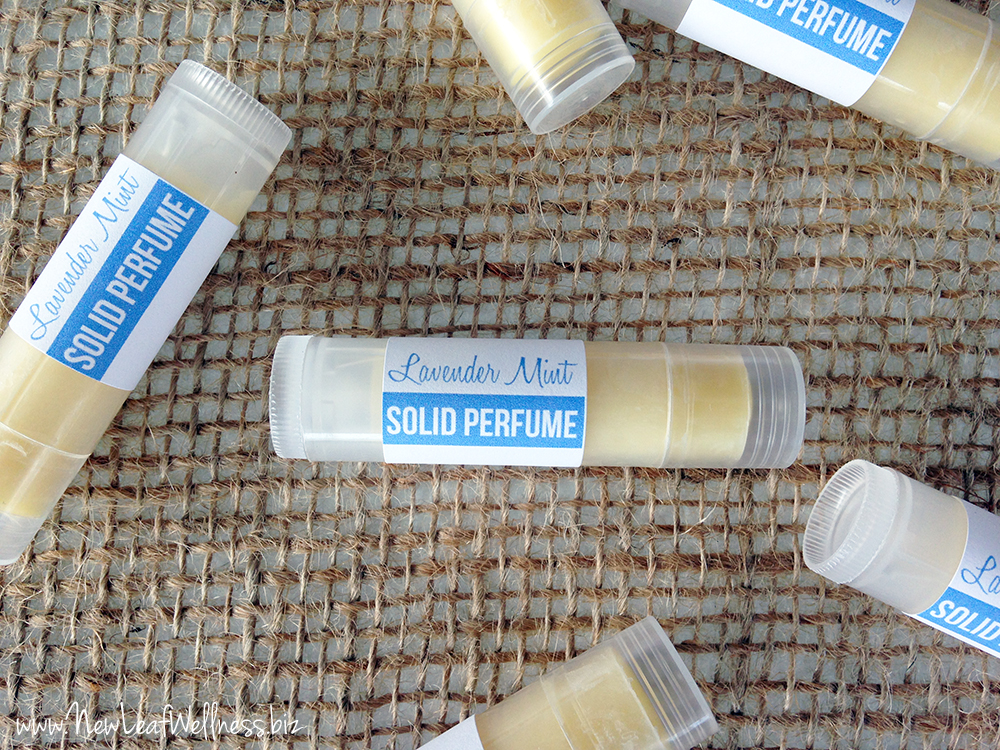How to make solid perfume sticks