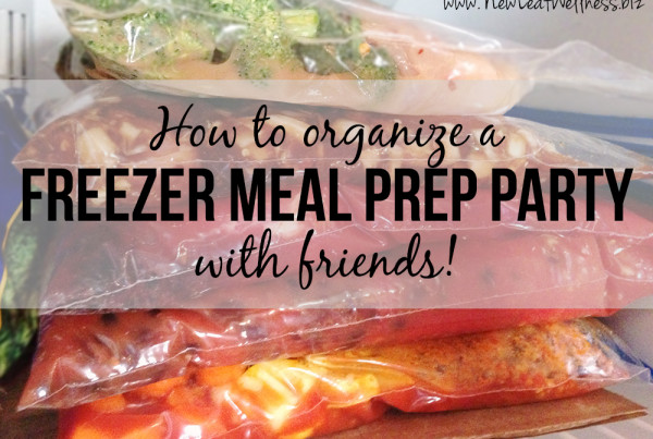 How to organize a freezer meal prep party with friends