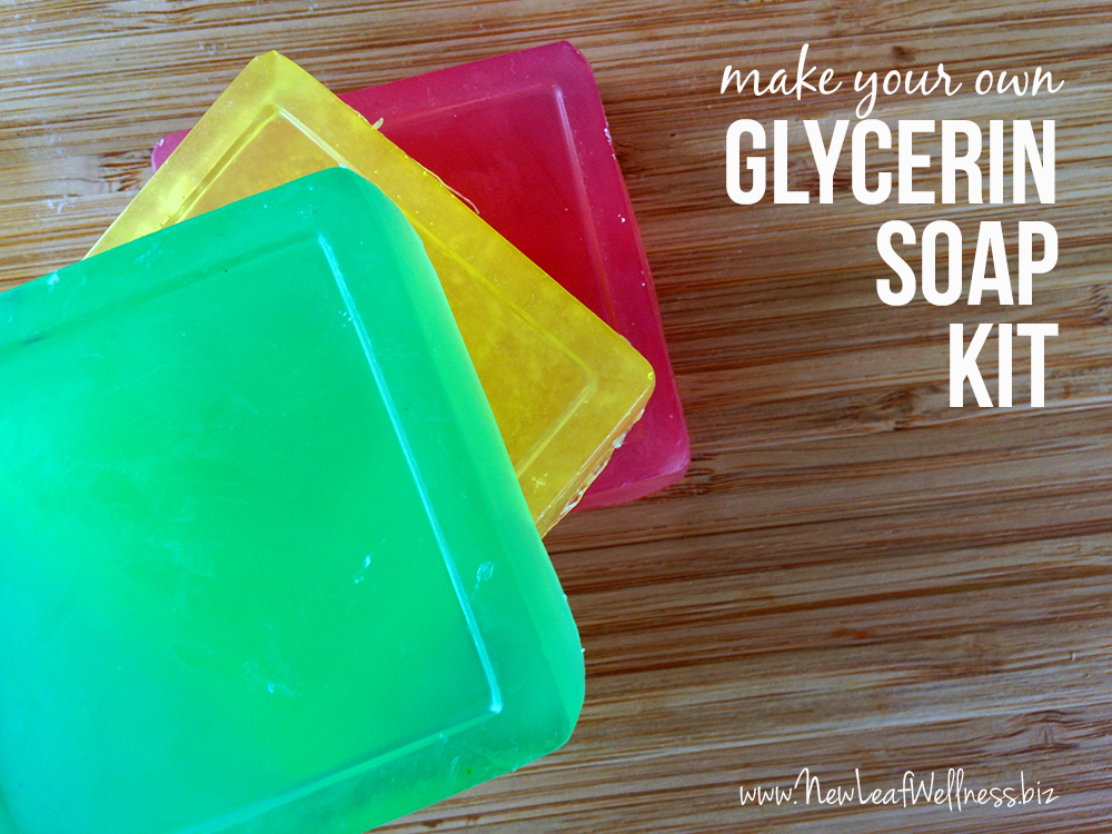 Make your own glycerin soap kit