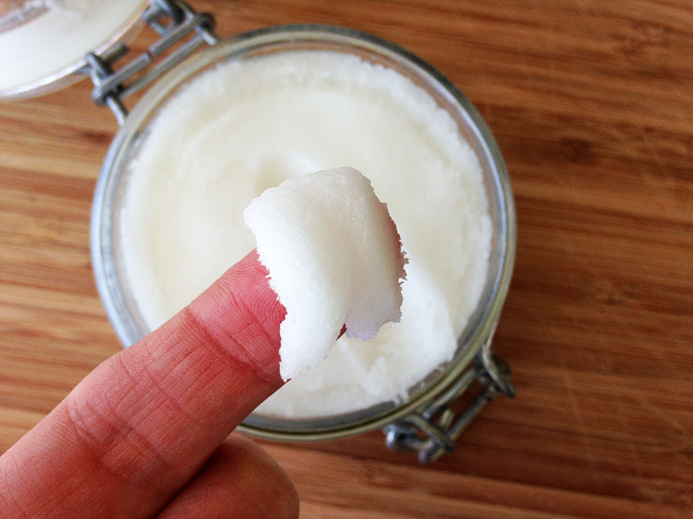 Homemade Lavender Sugar Scrub