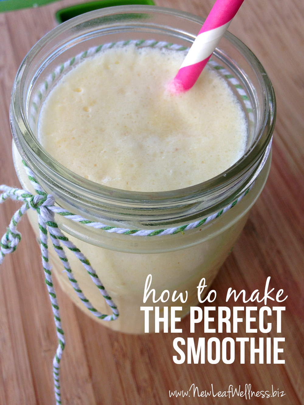 How to make the perfect smoothie