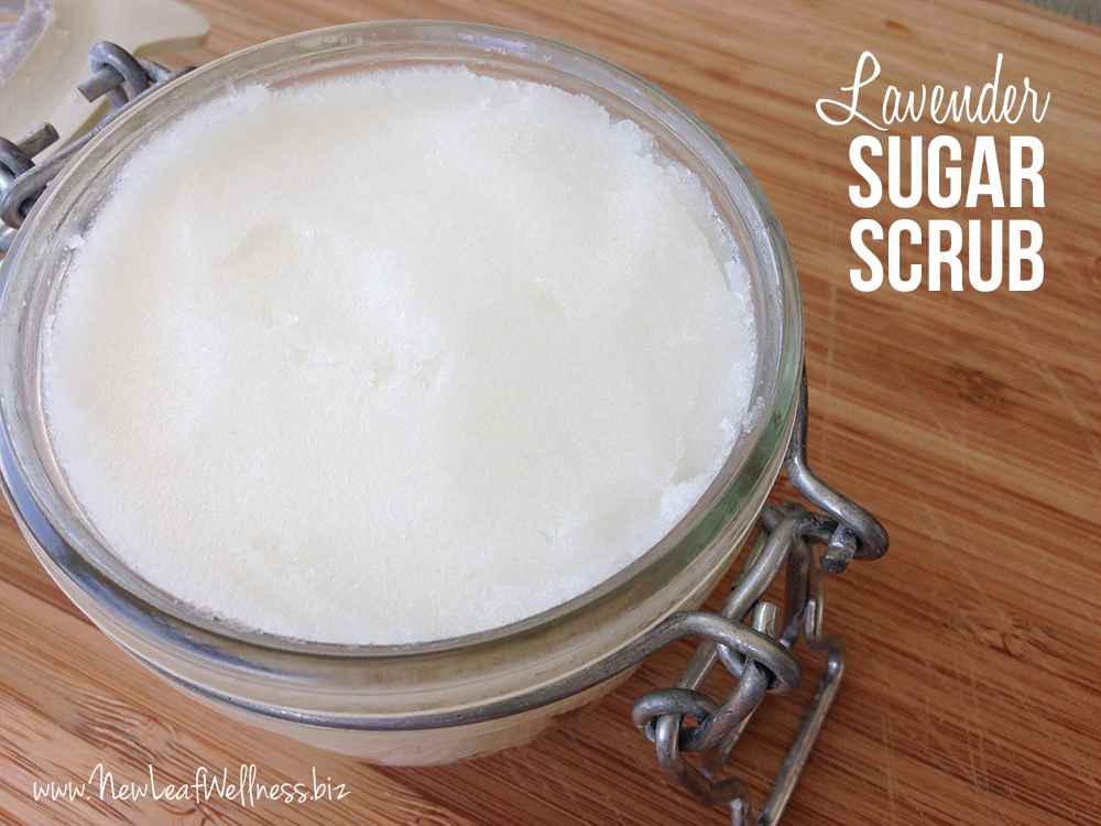 Homemade Lavender Sugar Scrub With Coconut Oil The Family Freezer - Sugar Scrub Diy No Coconut Oil