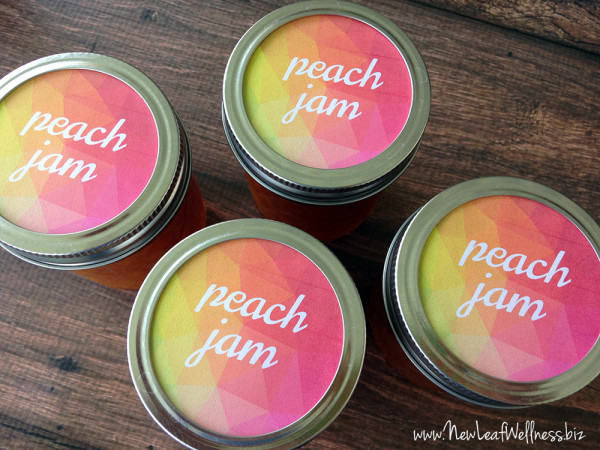 Free printable canning labels for jam – The Family Freezer
