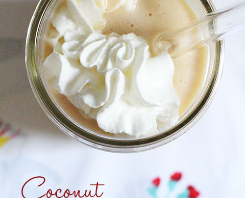 Coconut Peach Smoothie