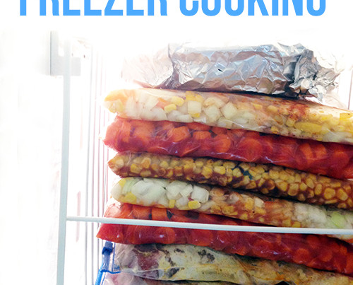 How to fit freezer cooking into a busy schedule