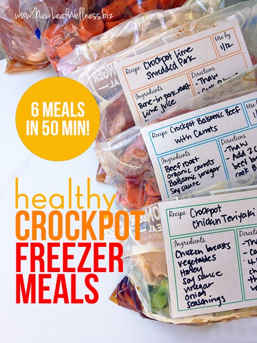 11 Healthy Freezer Meal Prep Sessions That Will Simplify Your Life